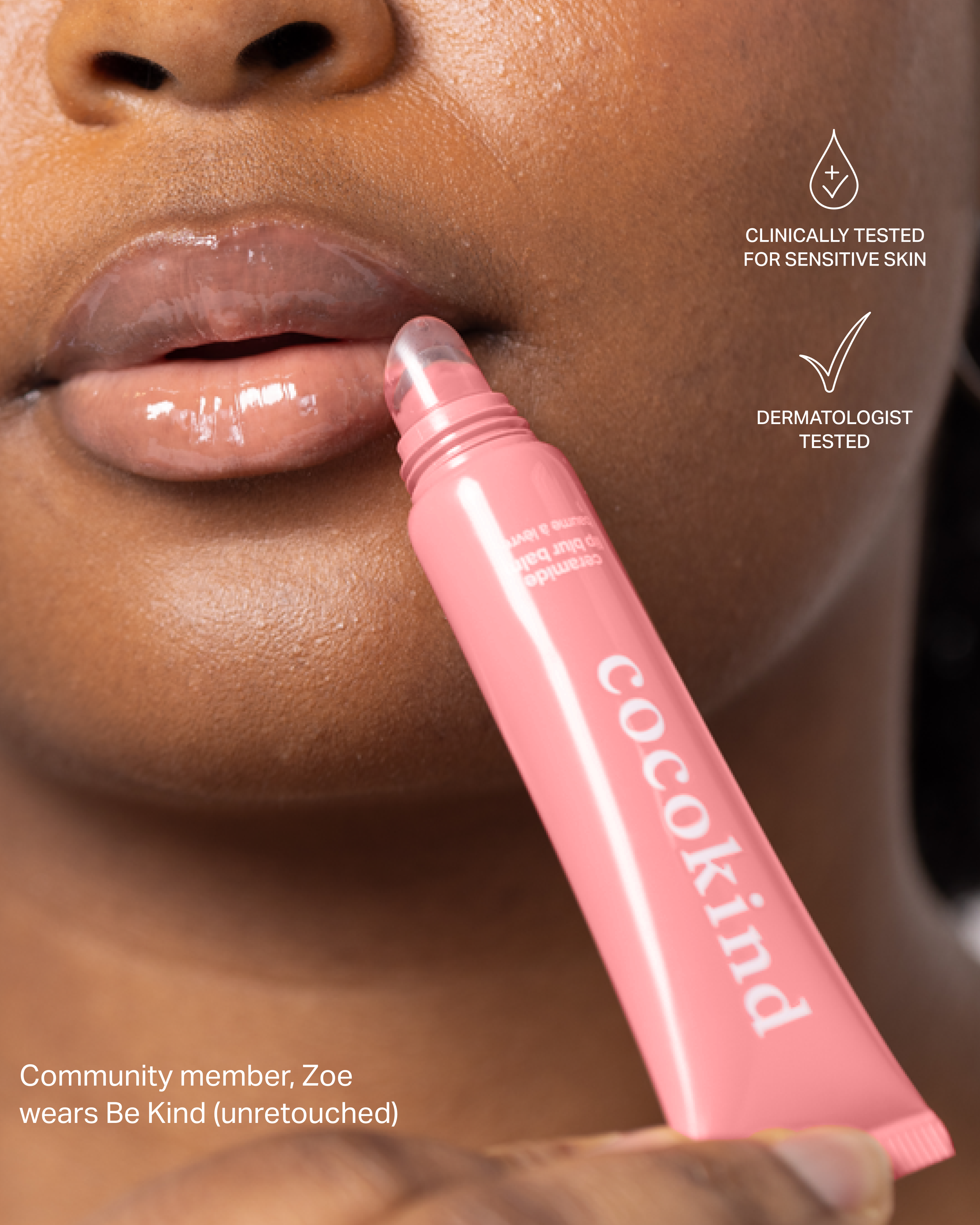 ceramide lip blur balm - cocokind