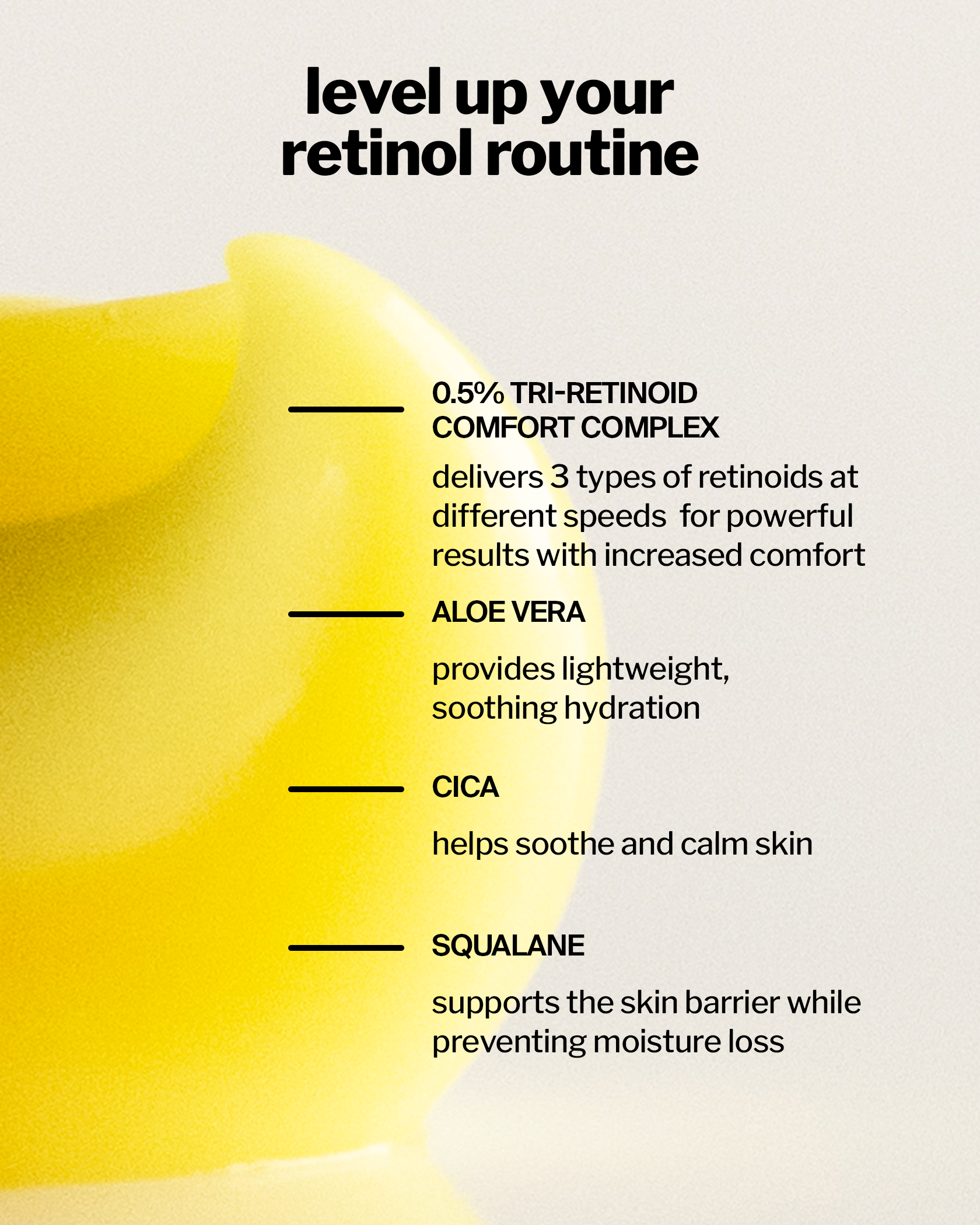 advanced retinol gel 0.5%