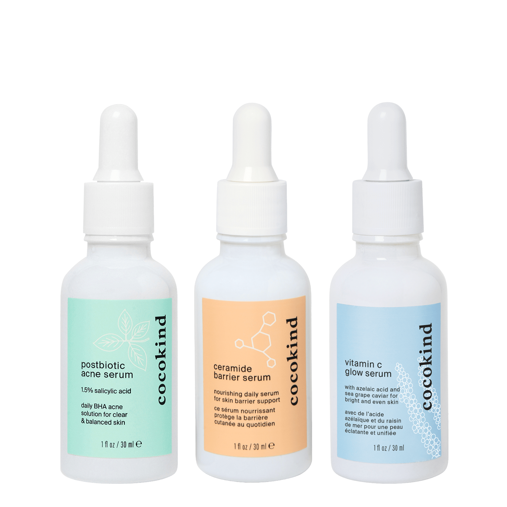 serums trio - cocokind