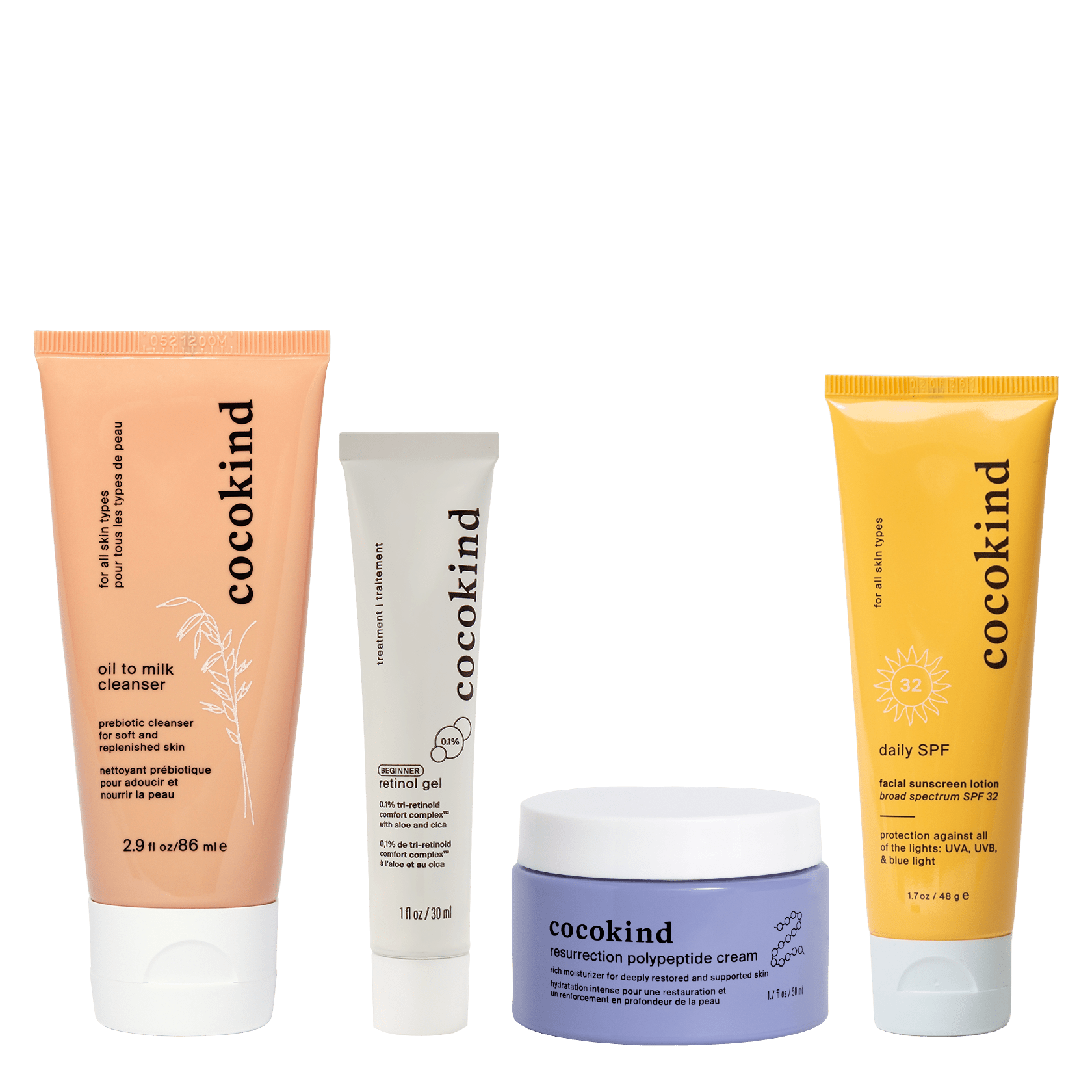 calm + nourish + firm routine - cocokind