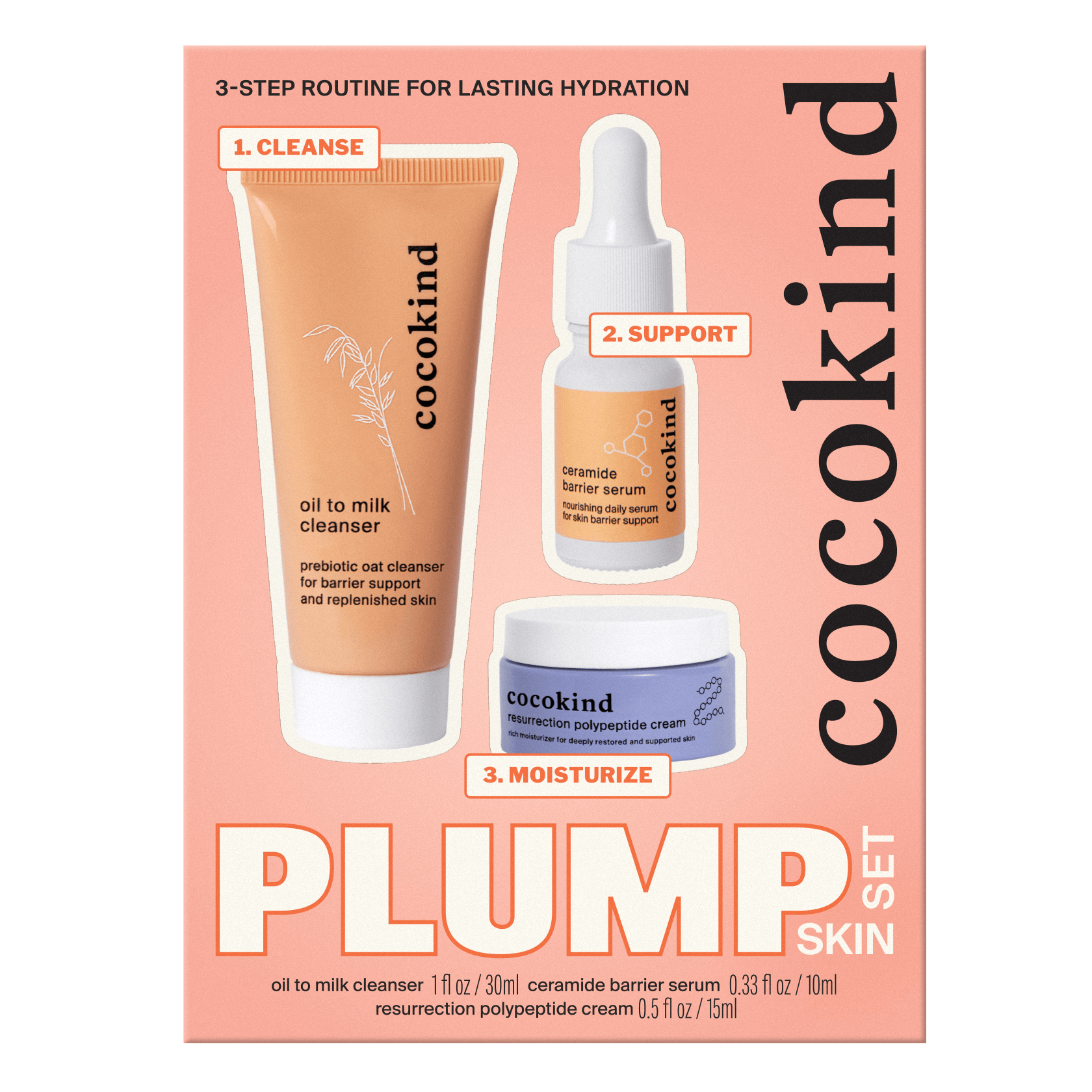 plump skin travel set - cocokind